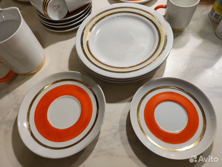 Кофейный сервиз фарфор СССР