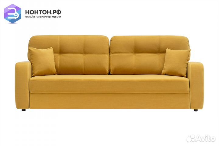 Диван пантограф Сильва горчичный