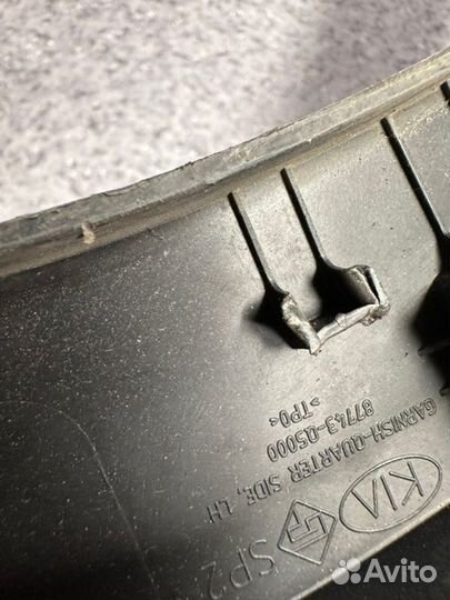 Расширитель крыла задний левый Kia Seltos SP2 1.6