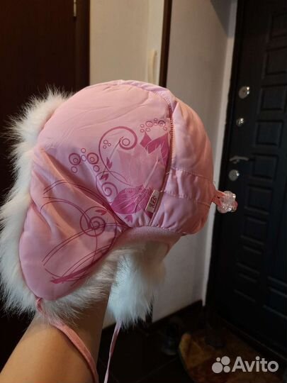 Шапка зимняя для девочки 48 50