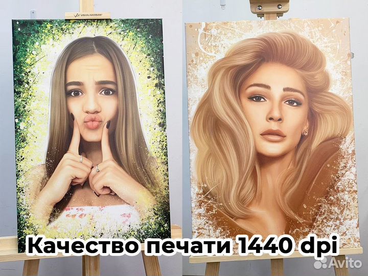 Печать на холсте, картины по фото оптом