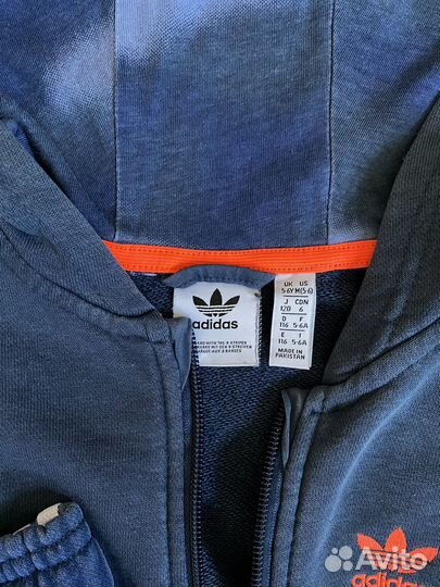 2 спортивных костюма adidas 116-122 см