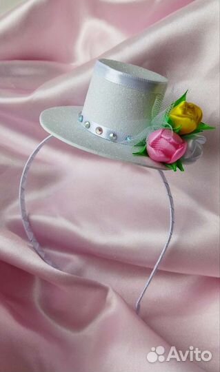 Ободок шляпка