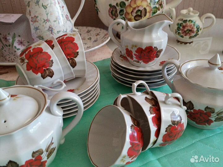 Чайный сервиз СССР дулево