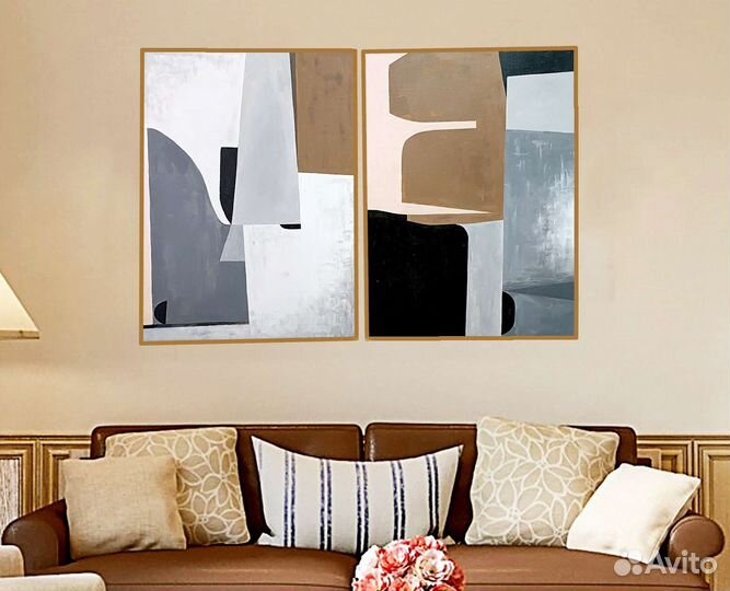 Картина абстракция