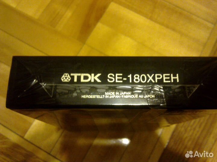 Видеокассета TDK Super-VHS XP180 (Япония)