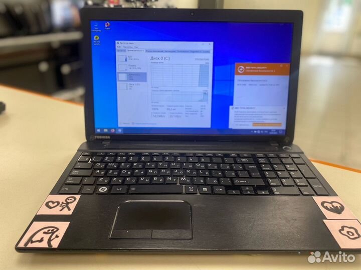 Ноутбук Toshiba (дон)