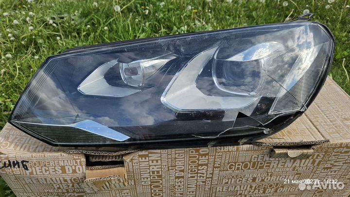 Фара левая touareg 2 NF