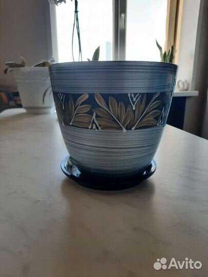 Горшок для цветов керамика