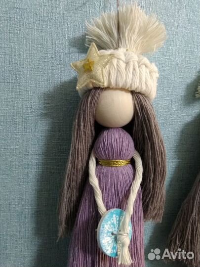 Интерьерная кукла ручной работы