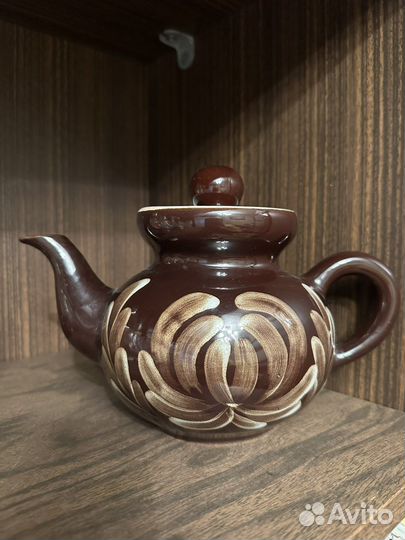 Заварочный чайник СССР коричневый