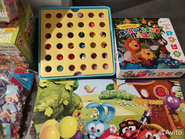 Игрушки пакетом Пазлы