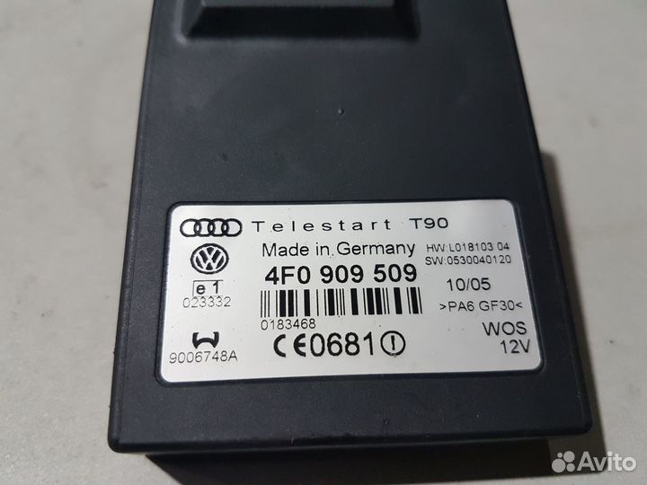 Блок управления отопителем VAG T90