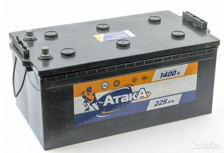 Аккумулятор 6ст - 225 ампер Атака