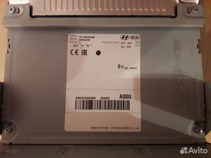 Штатная магнитола hyundai solaris 2