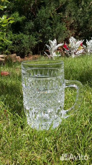 Кружки пивные хрусталь