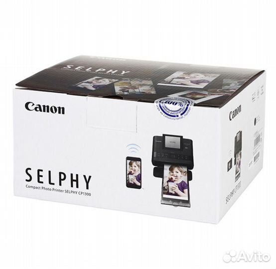Компактный фотопринтер Canon selphy CP1300 Black