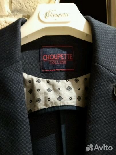 Пиджак клубный из джерси choupette,рост 152