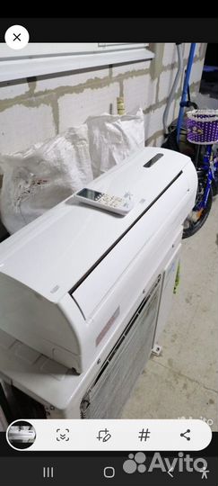 Сплит система экостар 12й на 36кв м/состоян/нового