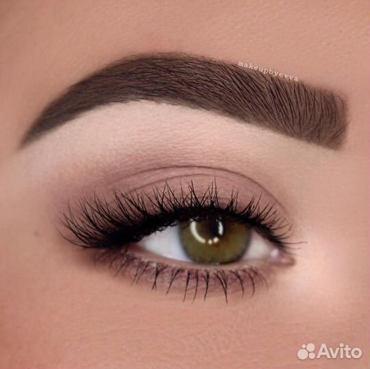 Наращивание ресниц, моделирование, покраска бровей