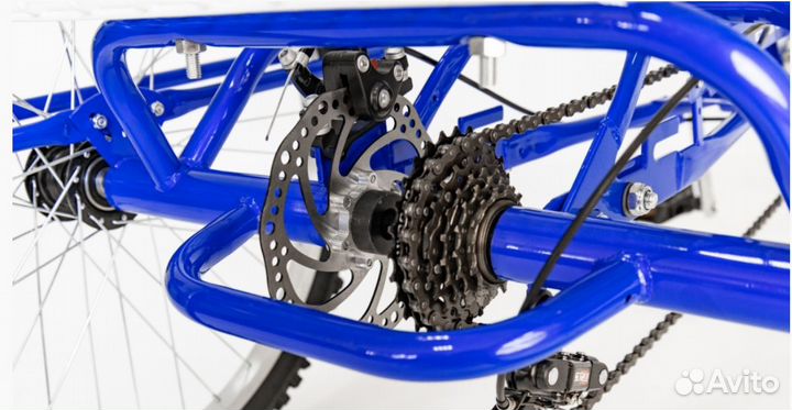 24 Иж Байк Фермер велосипед трехколесный синий