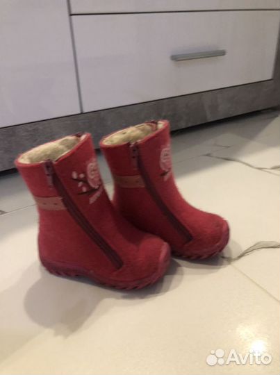 Валенки котофей для девочки новые