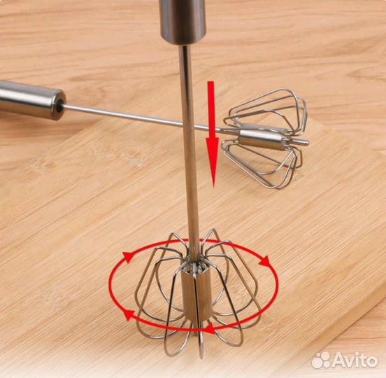 Венчик нажимной ручной и венчик от миксера