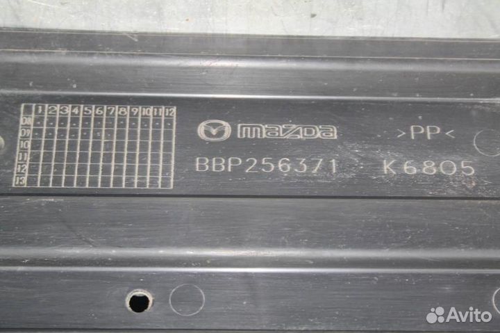 Защита антигравийная левая Mazda 3 (BL) 2009-2013