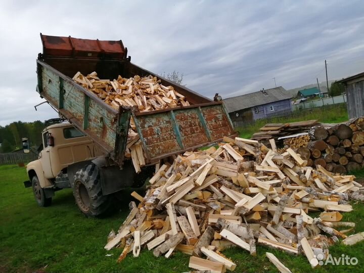 Дрова Колотые (береза)
