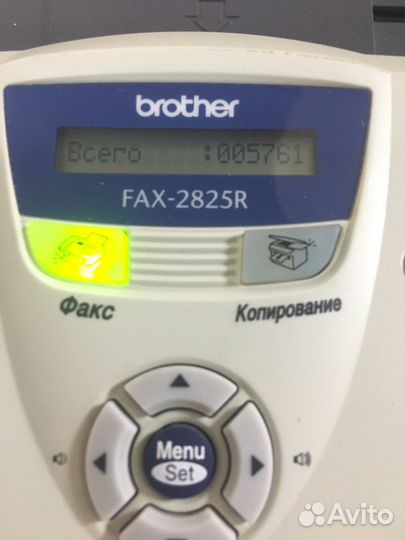 Факс копир Brother FAX-2825R