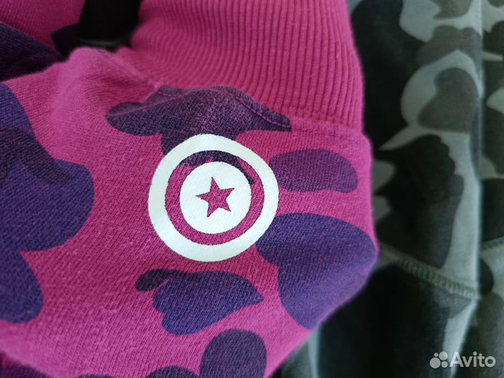 Зип худи bape