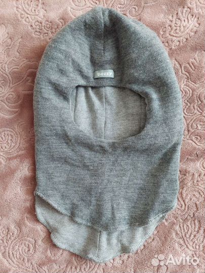 Шапка зминяя шлем шерсть beezy