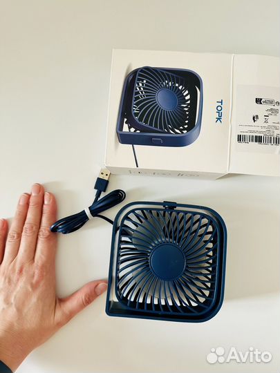 Минивентилятор портативный новый