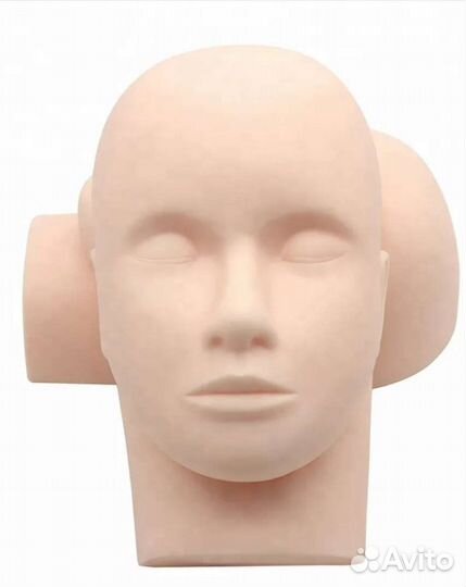 Голова тренеровочная для наращивания ресниц