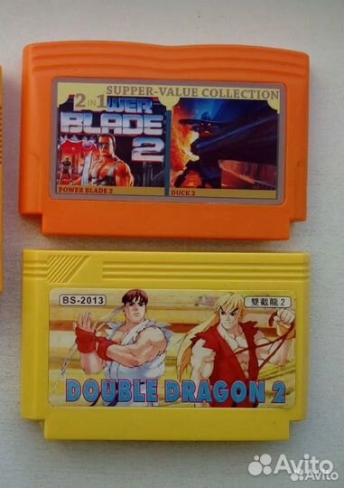 Картриджи Денди стародел из 90-х