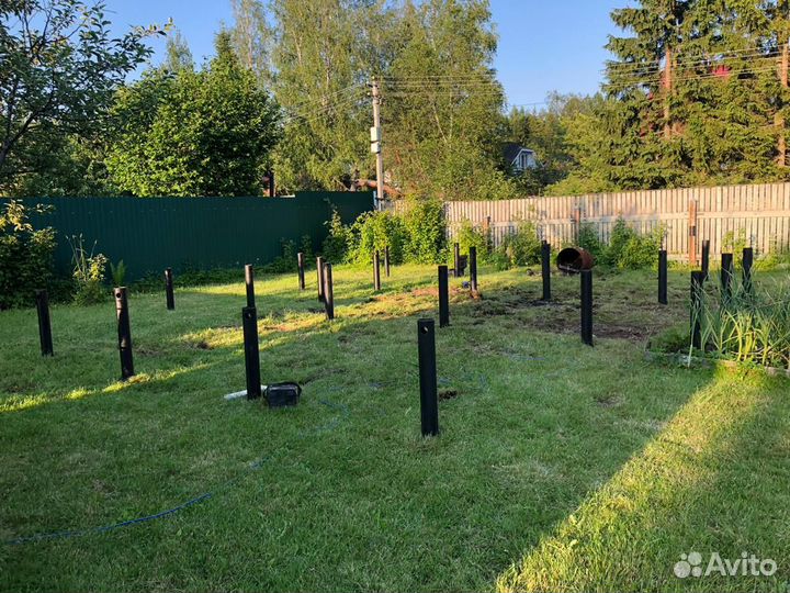 Винтовые сваи - фундамент