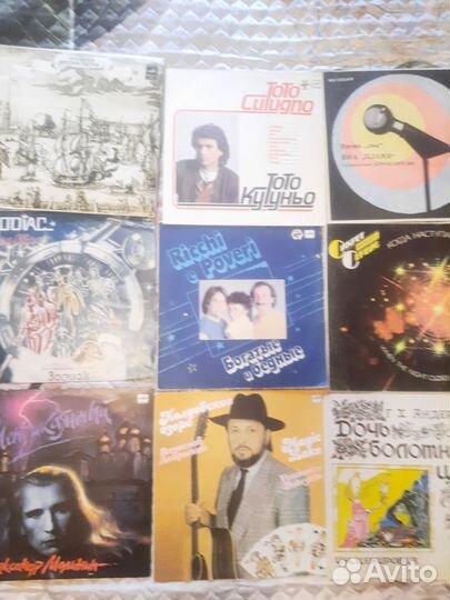 Виниловые пластинки СССР