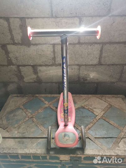 Самокат детский трехколесный бу