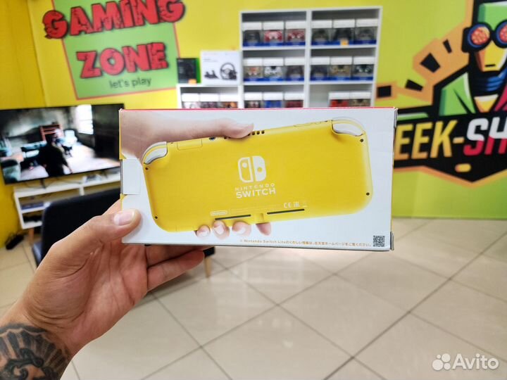 Nintendo switch lite новая / гарантия 12 месяцев