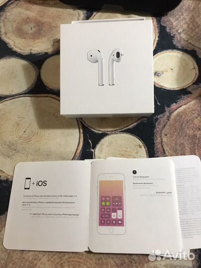 Коробка и инструкция от aipods