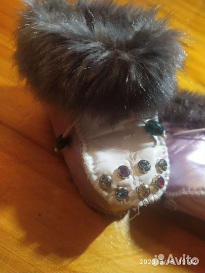 Пинетки для девочки нарядные