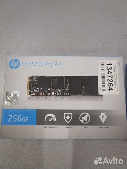 SSD накопитель M.2 2280 256Gb HP S700 Pro 2LU75AA