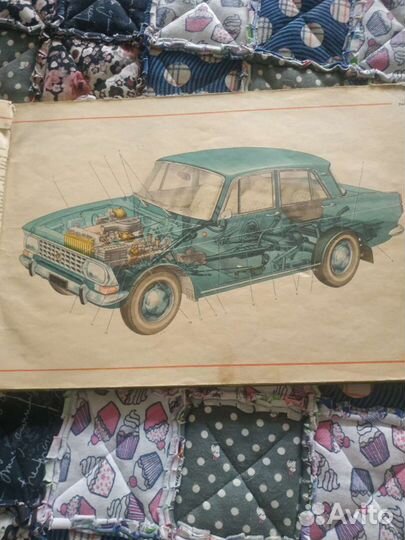 Книга по москвичу 412, издание 1974года