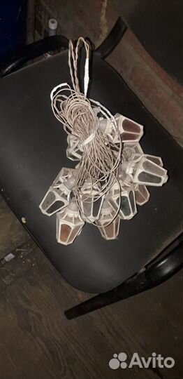 Игрушка ёлочная старинная, ватная