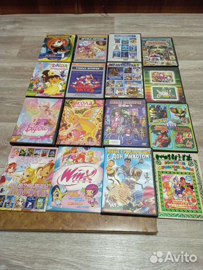 Dvd диски мультфильмы