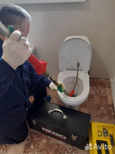 Устранение засоров. Прочистка канализации