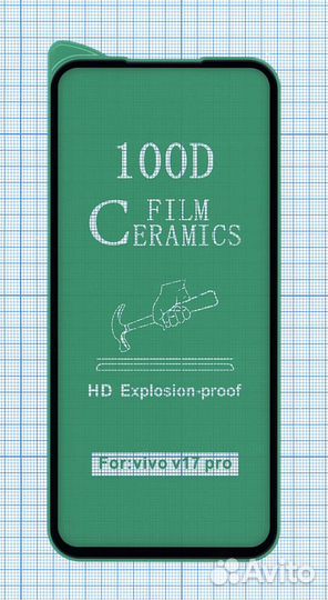 Керамическая пленка oppo Reno 2 черная