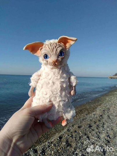 Игрушки ручной работы в смешанной технике