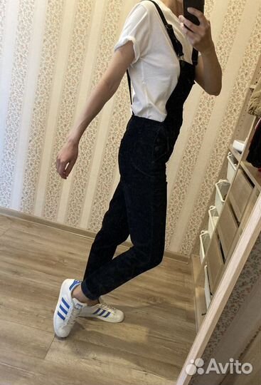 Вельветовый комбинезон