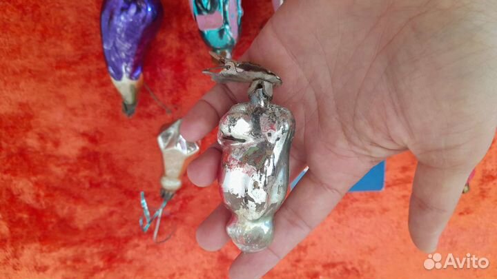 Елочные игрушки СССР флажки